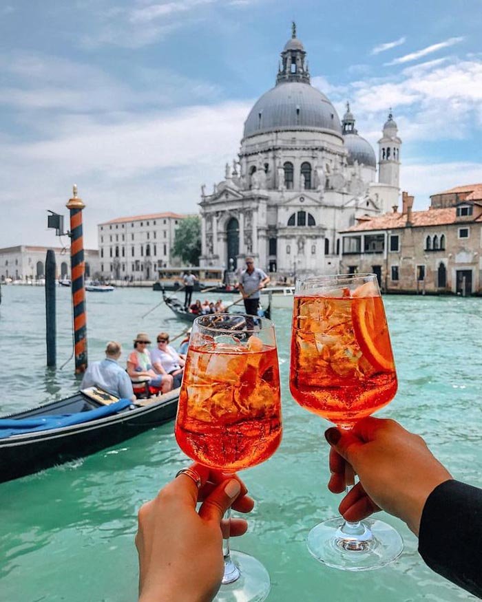 Venice consumes more Aperol Spritz than water during peak tourist season
